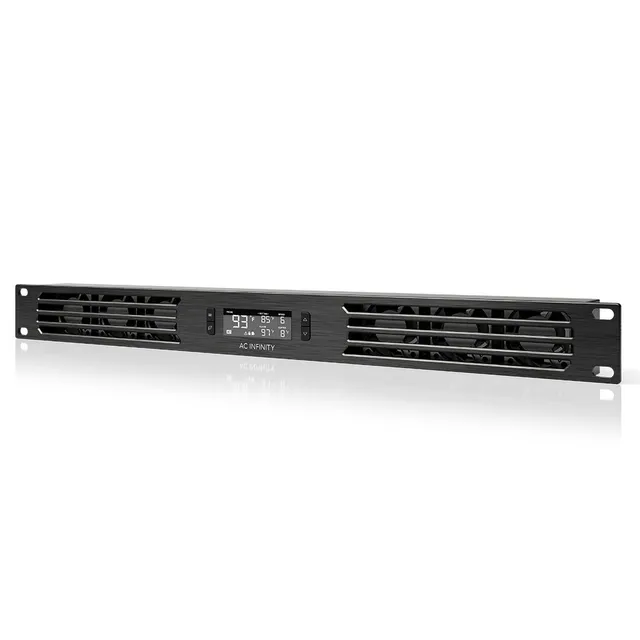 ac-infinity-cloudplate-t1-1u-rack-mount-fan-panel-with-exhaust-airflow image 1