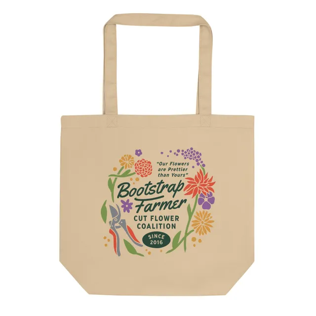 bootstrap-farmer-cut-flower-coalition-organic-cotton-tote-bag image 1