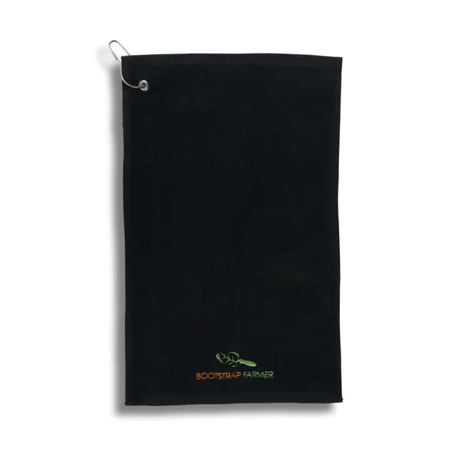 bootstrap-farmer-workhorse-garden-towel-100-cotton-terry-velour-with-grommet-hoo image 1