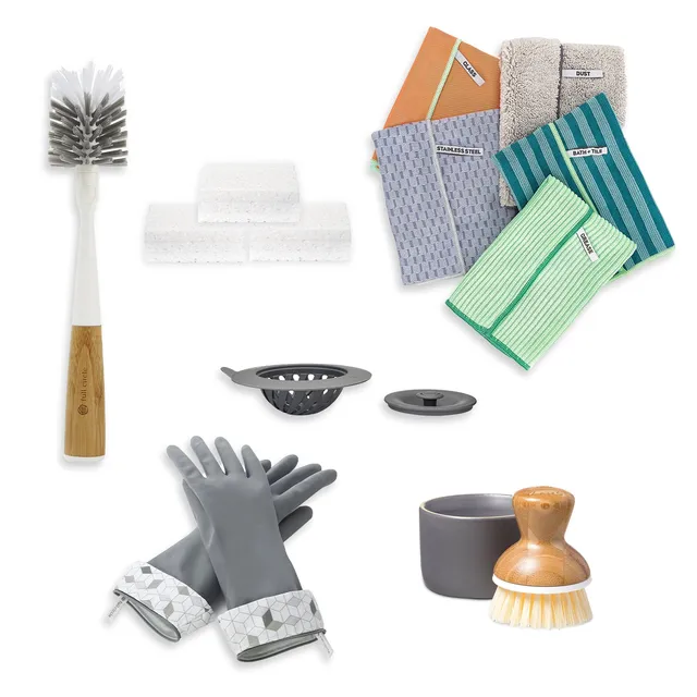 full-circle-the-kitchen-sink-starter-kit-complete-sink-side-cleaning-set image 1