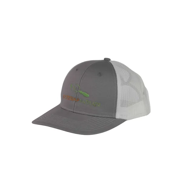 bootstrap-farmer-ponytail-trucker-hat-women-s-fit-pink-white-or-gray-white image 1