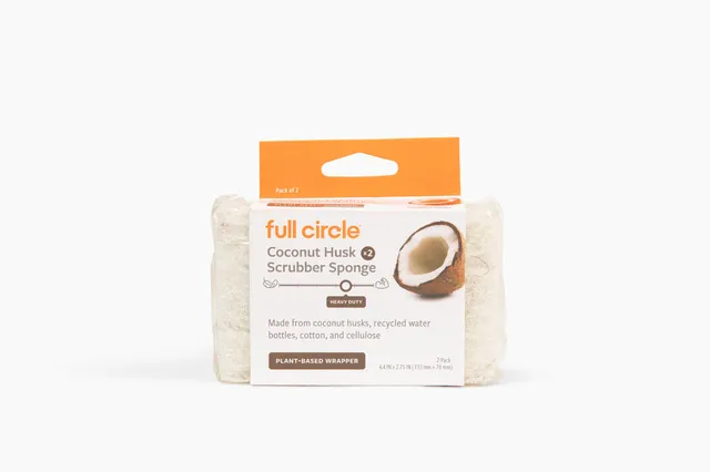 full-circle-coconut-husk-scrubber-sponge image 1