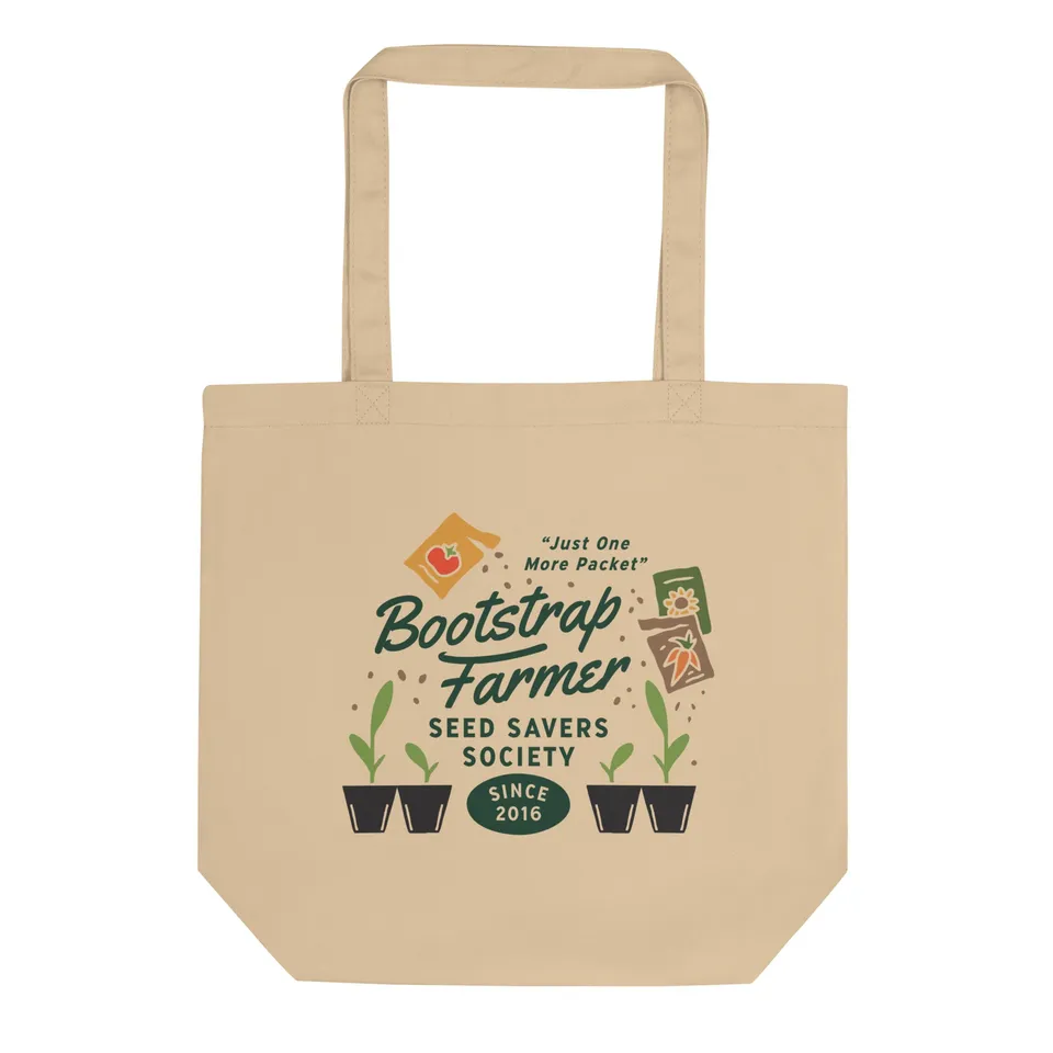 bootstrap-farmer-seed-savers-society-organic-cotton-tote-bag-16-x14-5-x5-holds-3 image 1