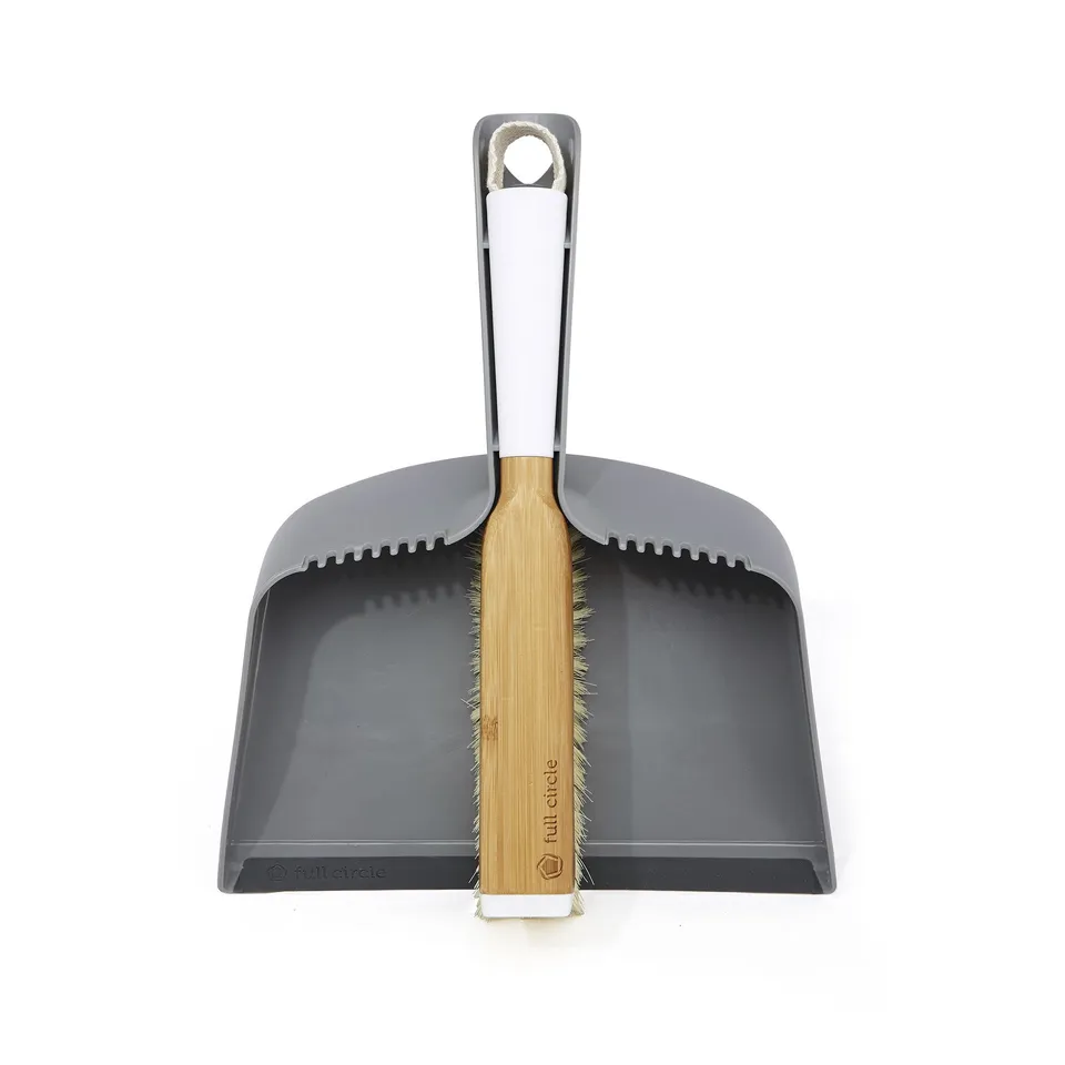 full-circle-mega-mess-dustpan-set-with-scraper-and-comb image 1