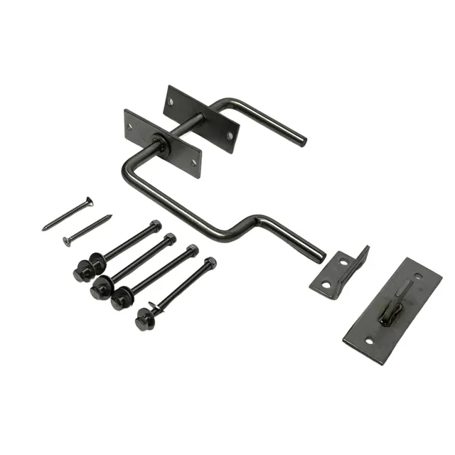 bootstrap-farmer-greenhouse-door-latch-kit-heavy-duty-stainless-steel-double-sid image 1