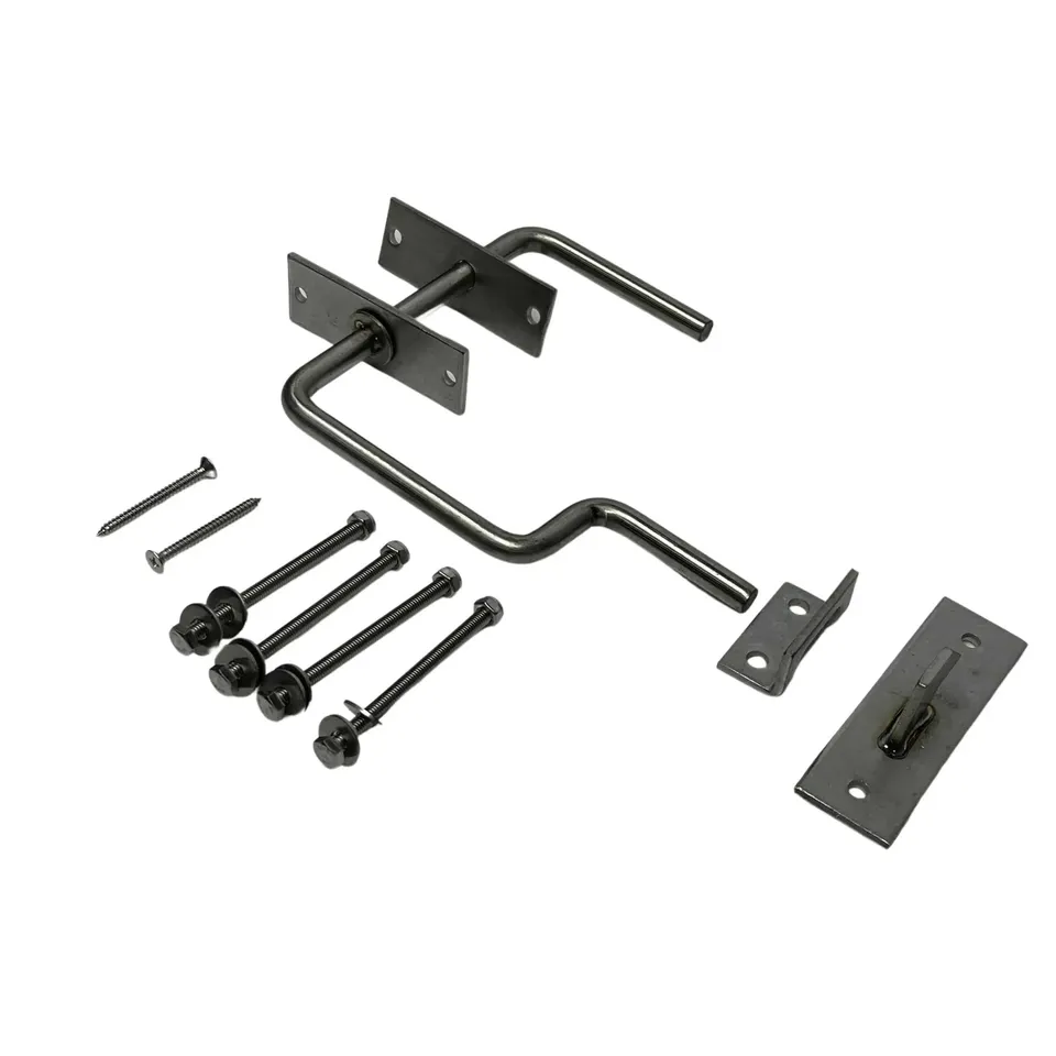 bootstrap-farmer-greenhouse-door-latch-kit-heavy-duty-stainless-steel-double-sid image 1