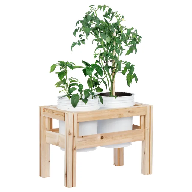 greenes-fence-two-bucket-elevated-cedar-wood-garden-frame-28-in-x-16-in-x-20-rcb image 1