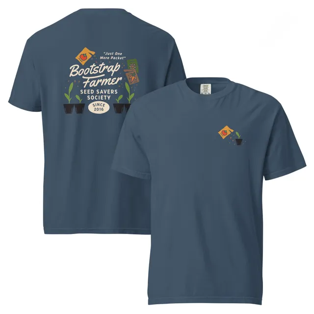 bootstrap-farmer-seed-savers-society-unisex-heavyweight-cotton-t-shirt image 1