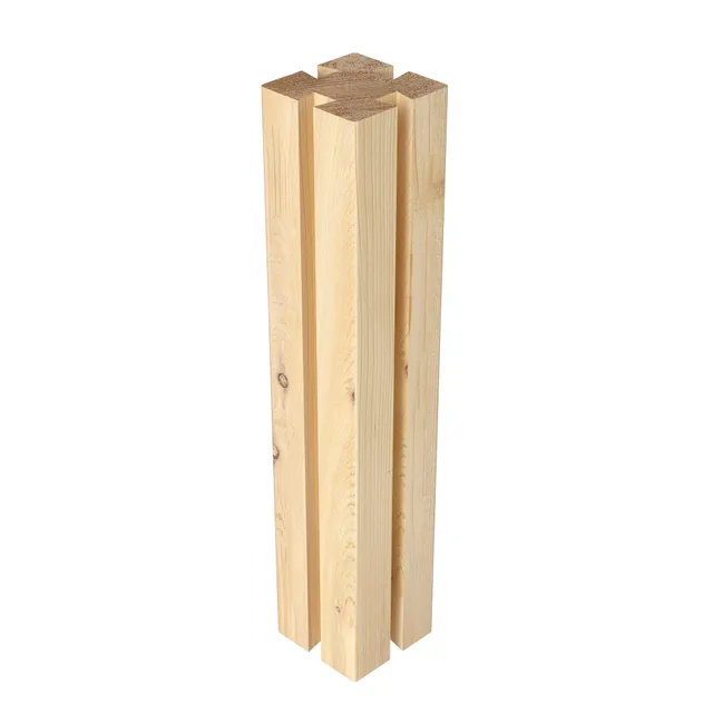 greenes-fence-premium-cedar-post-14-in-x-2-5-in-x-2-5-in-rcp14 image 1