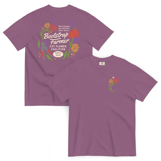 bootstrap-farmer-cut-flower-coalition-unisex-t-shirt-100-ring-spun-cotton image 1
