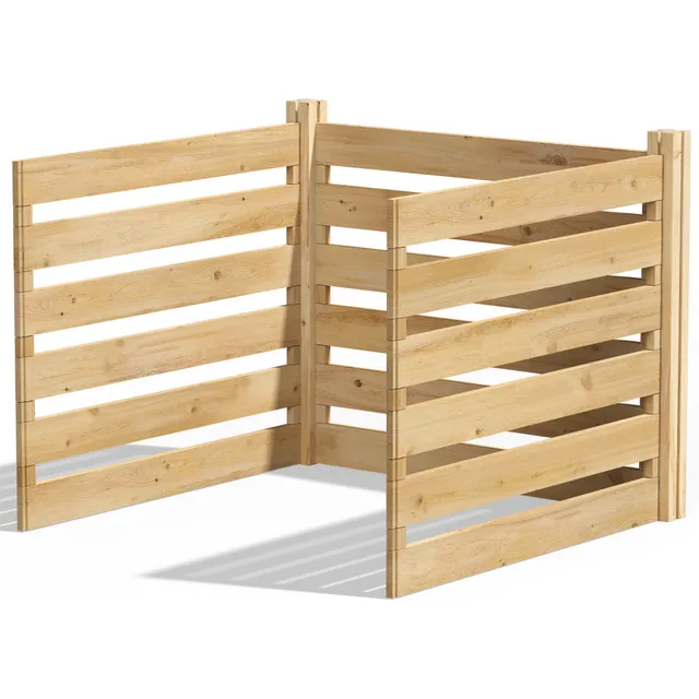 greenes-fence-premium-cedar-wood-composter-add-on-kit-3-4-in-thick-rccompadk image 1