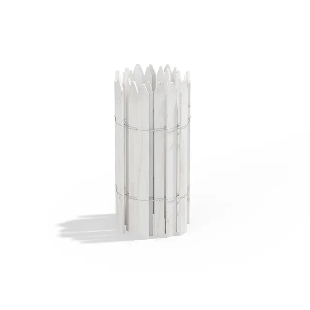 greenes-fence-white-cedar-garden-picket-fence-with-cedar-stake-installation-syst image 1