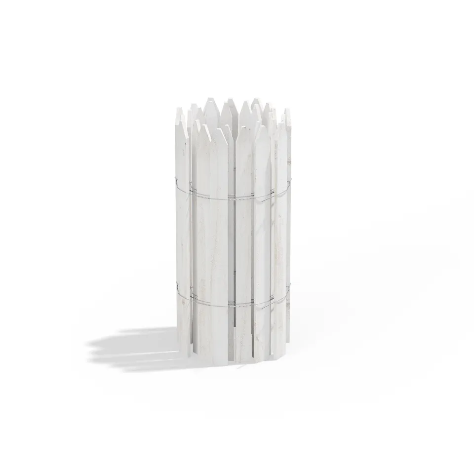 greenes-fence-white-cedar-garden-picket-fence-with-cedar-stake-installation-syst image 1