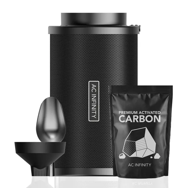 ac-infinity-refillable-carbon-filter-kit-8-with-additional-refill-reusable-charc image 1