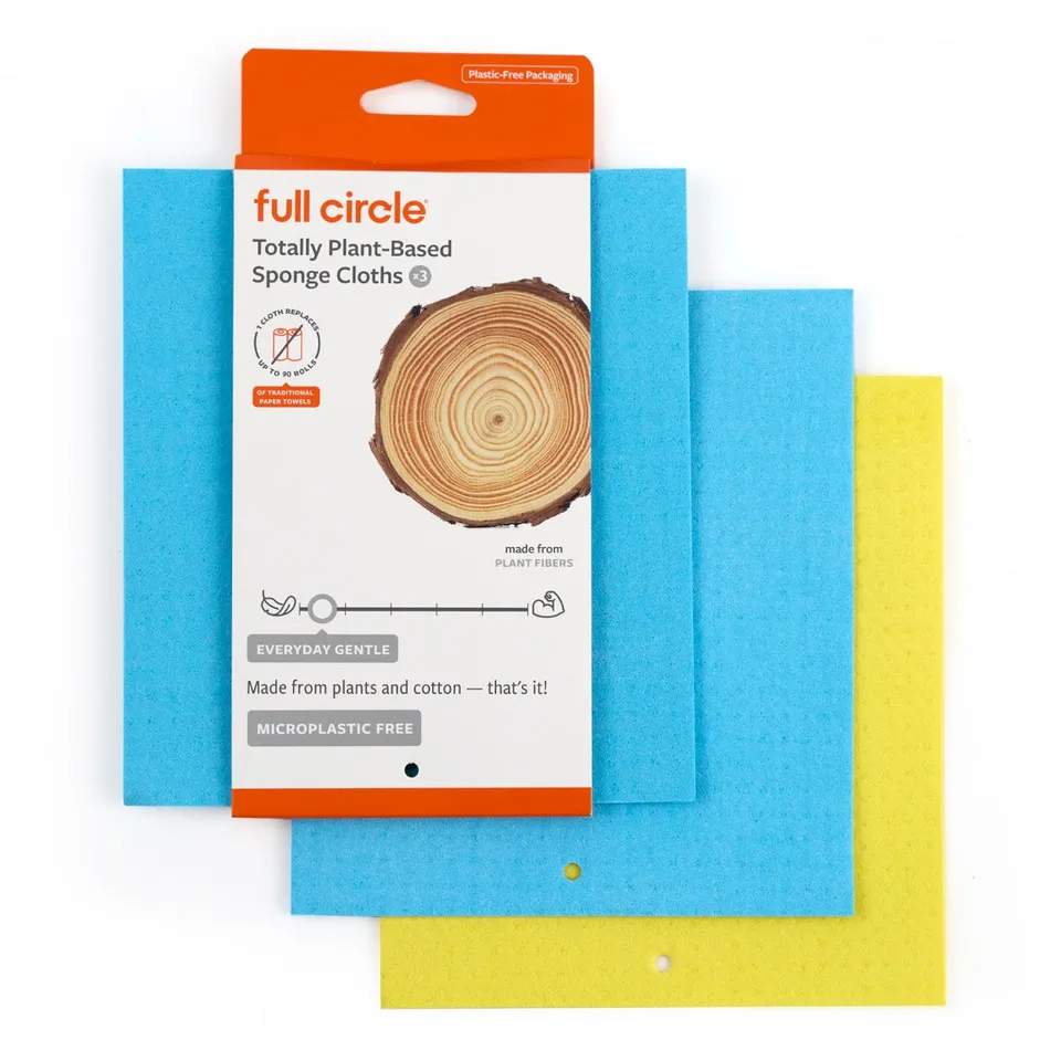 full-circle-totally-plant-based-sponge-cloths image 1