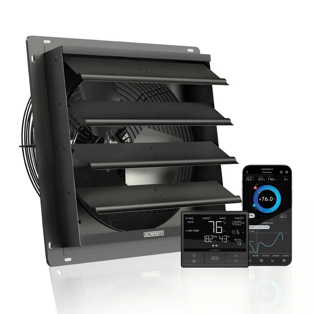 ac-infinity-airlift-t14-14-shutter-exhaust-fan-with-wifi-temperature-humidity-co image 1