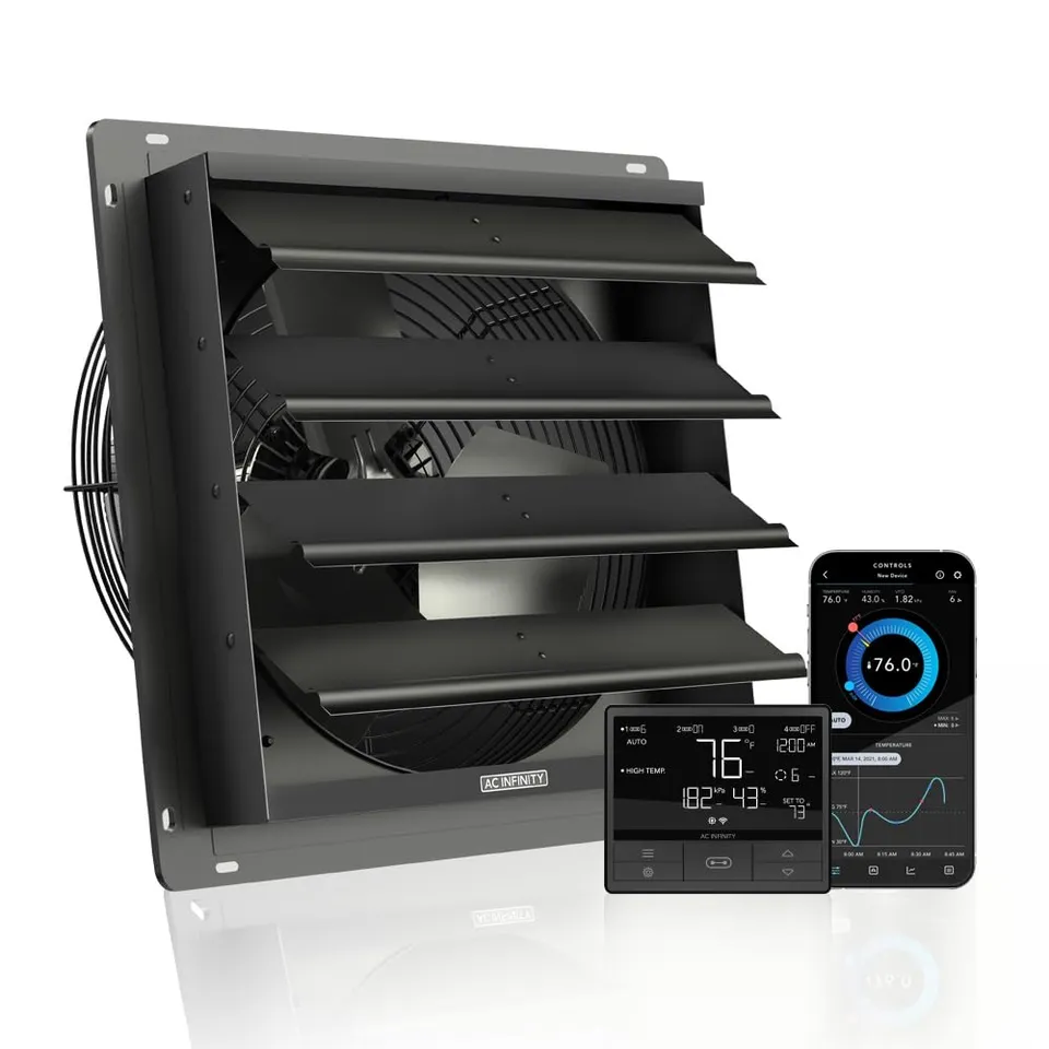 ac-infinity-airlift-t14-14-shutter-exhaust-fan-with-wifi-temperature-humidity-co image 1