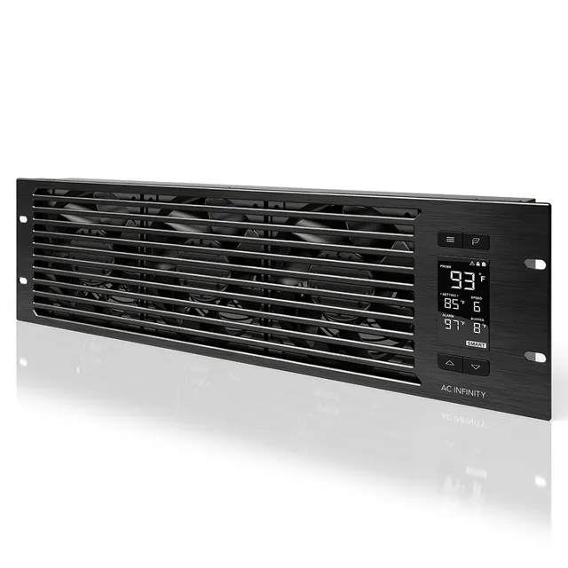 ac-infinity-cloudplate-t9-n-rack-mount-fan-panel-3u-intake-airflow-thermostat-co image 1