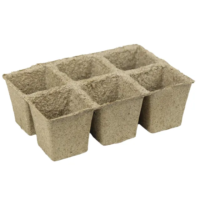 cowpots-3-6-cell-biodegradable-seed-starting-pots-pack-of-6 image 1