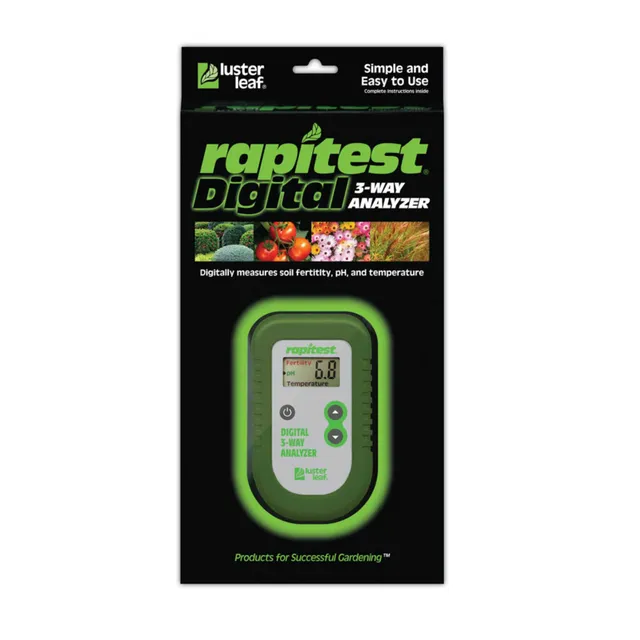 luster-leaf-rapitest-3-way-digital-analyzer-model-1836-for-soil-ph-fertility-and image 1