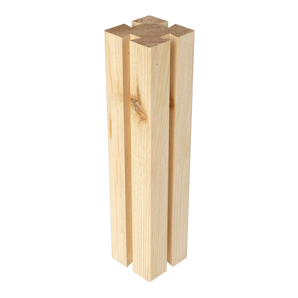 greenes-fence-premium-cedar-tall-post-rct-11-x-2-5-x-2-5-in-for-raised-garden-be image 1