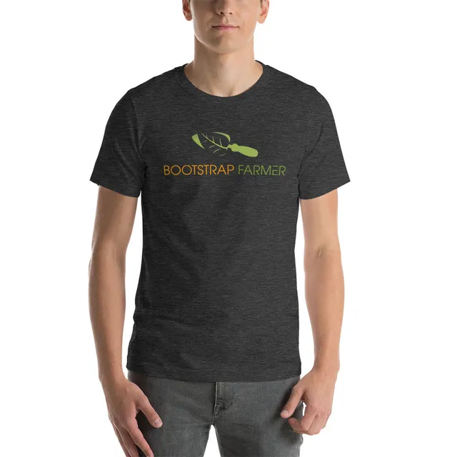 bootstrap-farmer-logo-t-shirt-unisex image 1