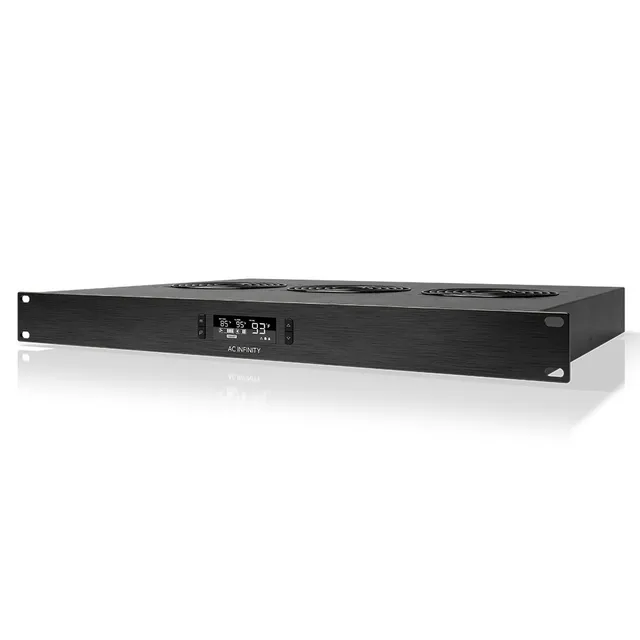 ac-infinity-cloudplate-t2-1u-rack-mount-fan-with-top-exhaust-airflow image 1