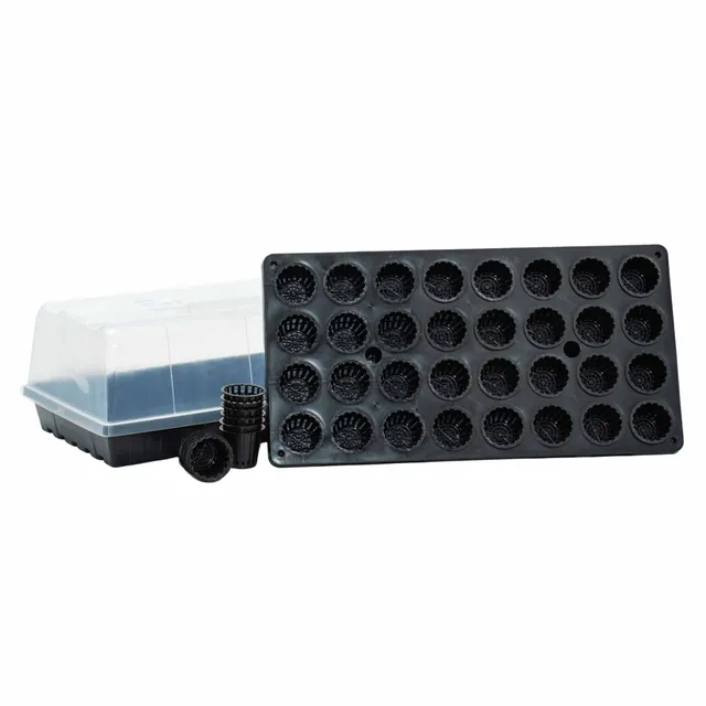 bootstrap-farmer-1020-net-pot-kit-hydroponic-aquaponic-tray-system-18-or-32-hole image 1