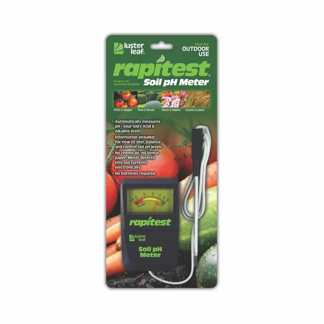 luster-leaf-rapitest-soil-ph-meter-analog-no-batteries image 1