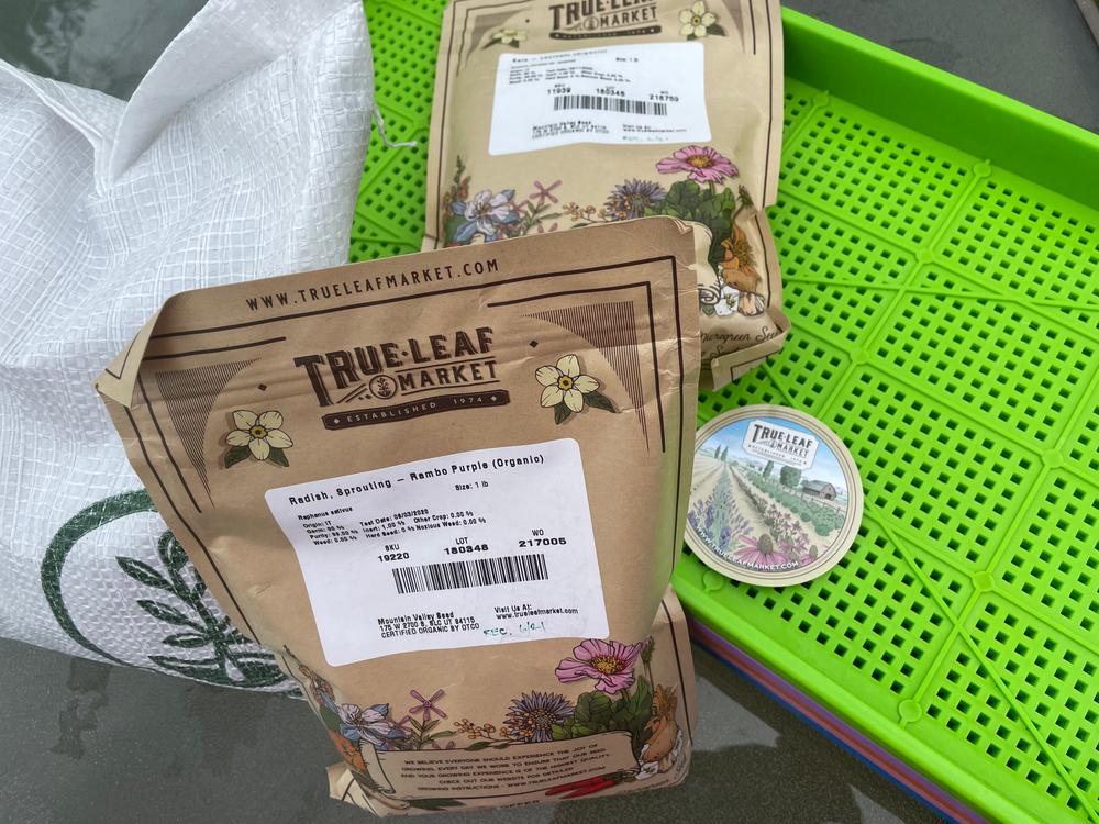 Perfect for microgreens