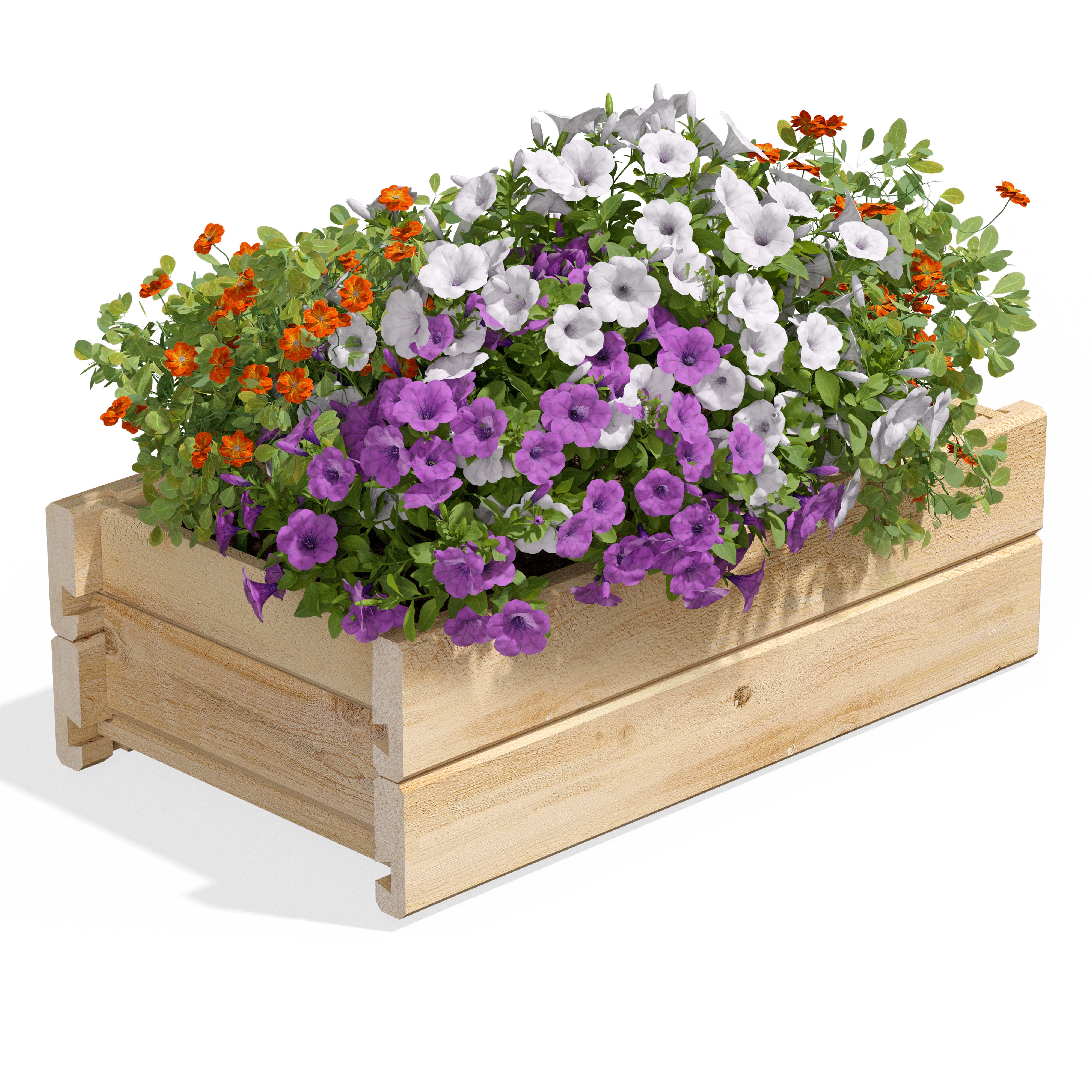 greenes-fence-cedar-wood-planter-box image 1