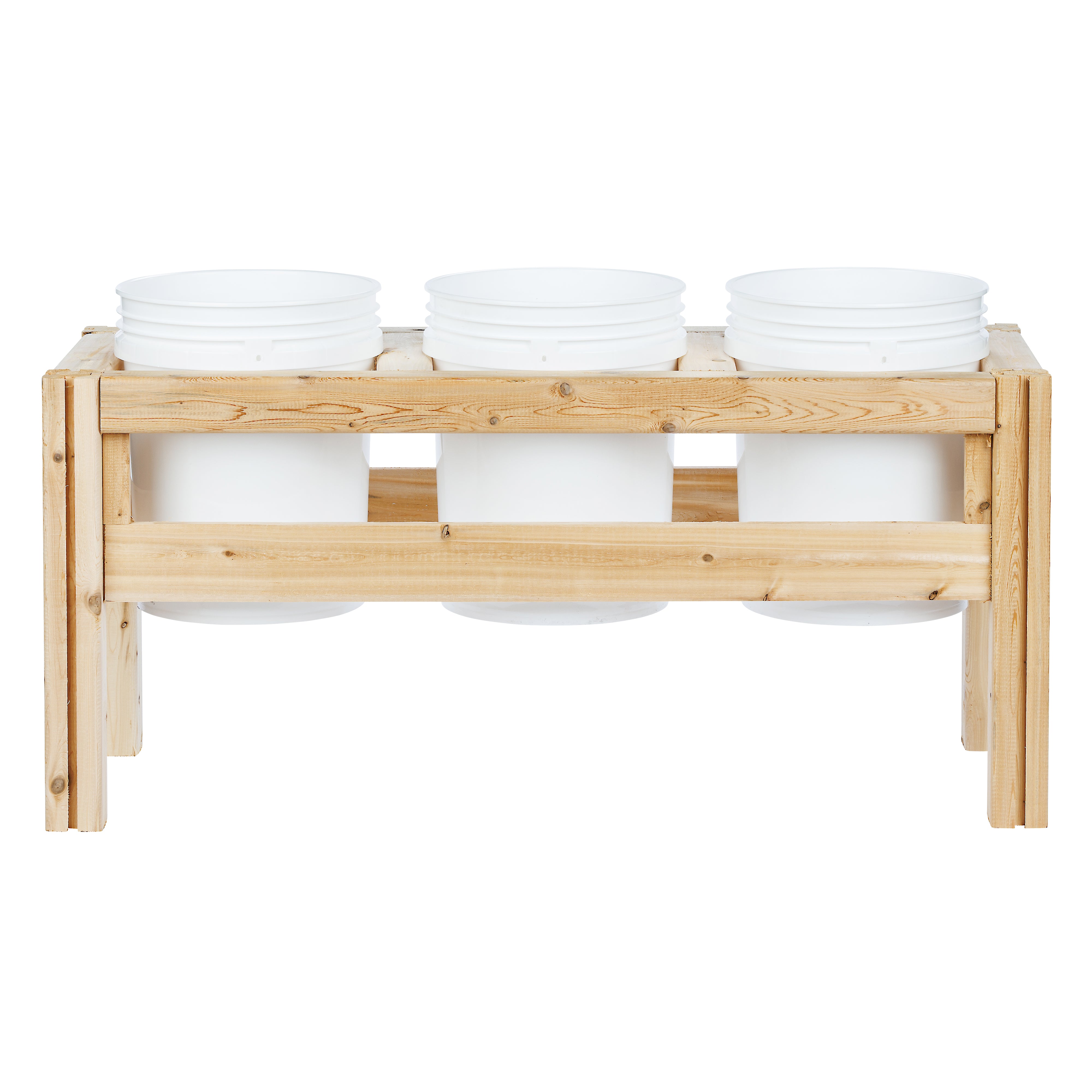 greenes-fence-three-bucket-elevated-cedar-wood-garden-frame-rcbg3s-16-rcbg3t-12 image 4