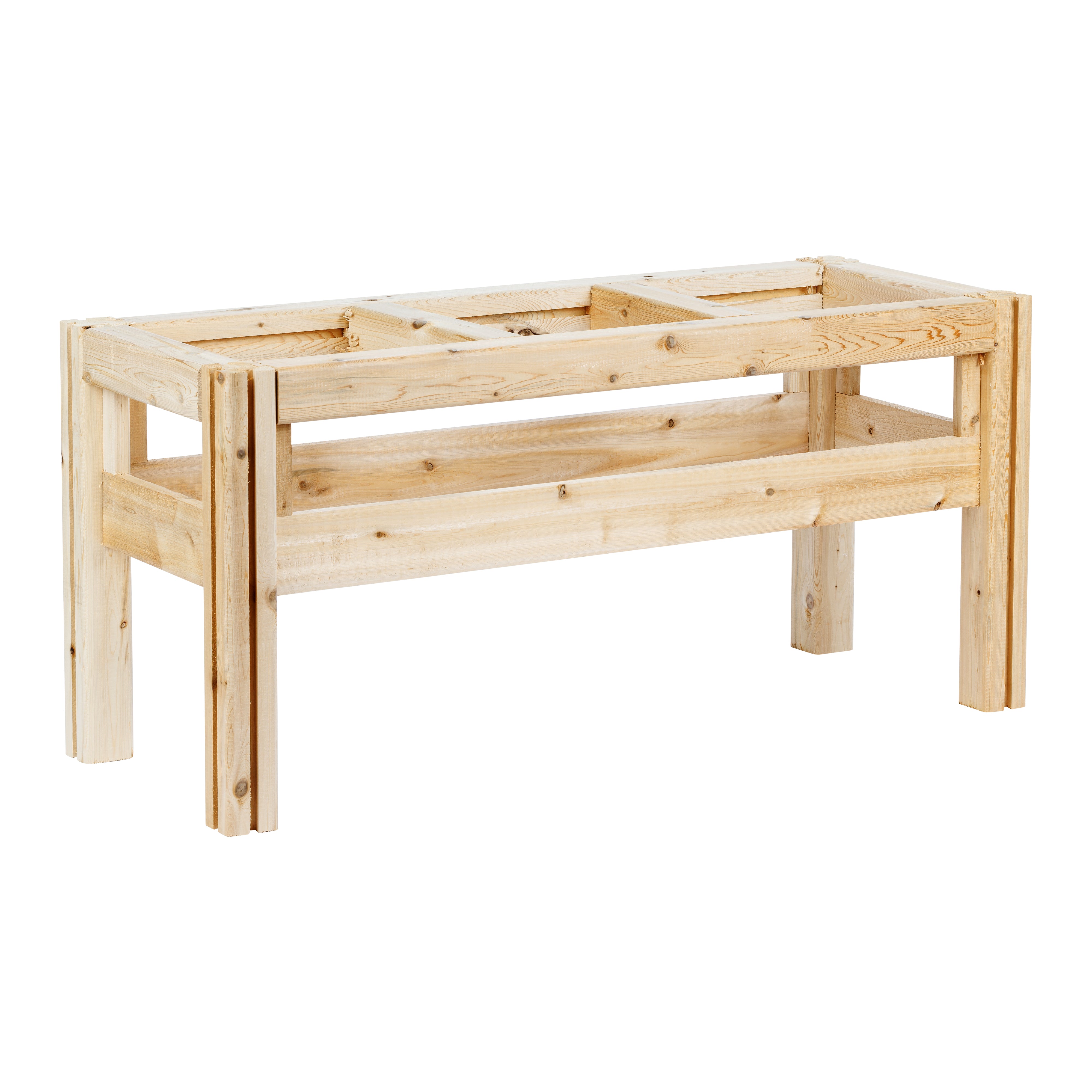 greenes-fence-three-bucket-elevated-cedar-wood-garden-frame-rcbg3s-16-rcbg3t-12 image 5
