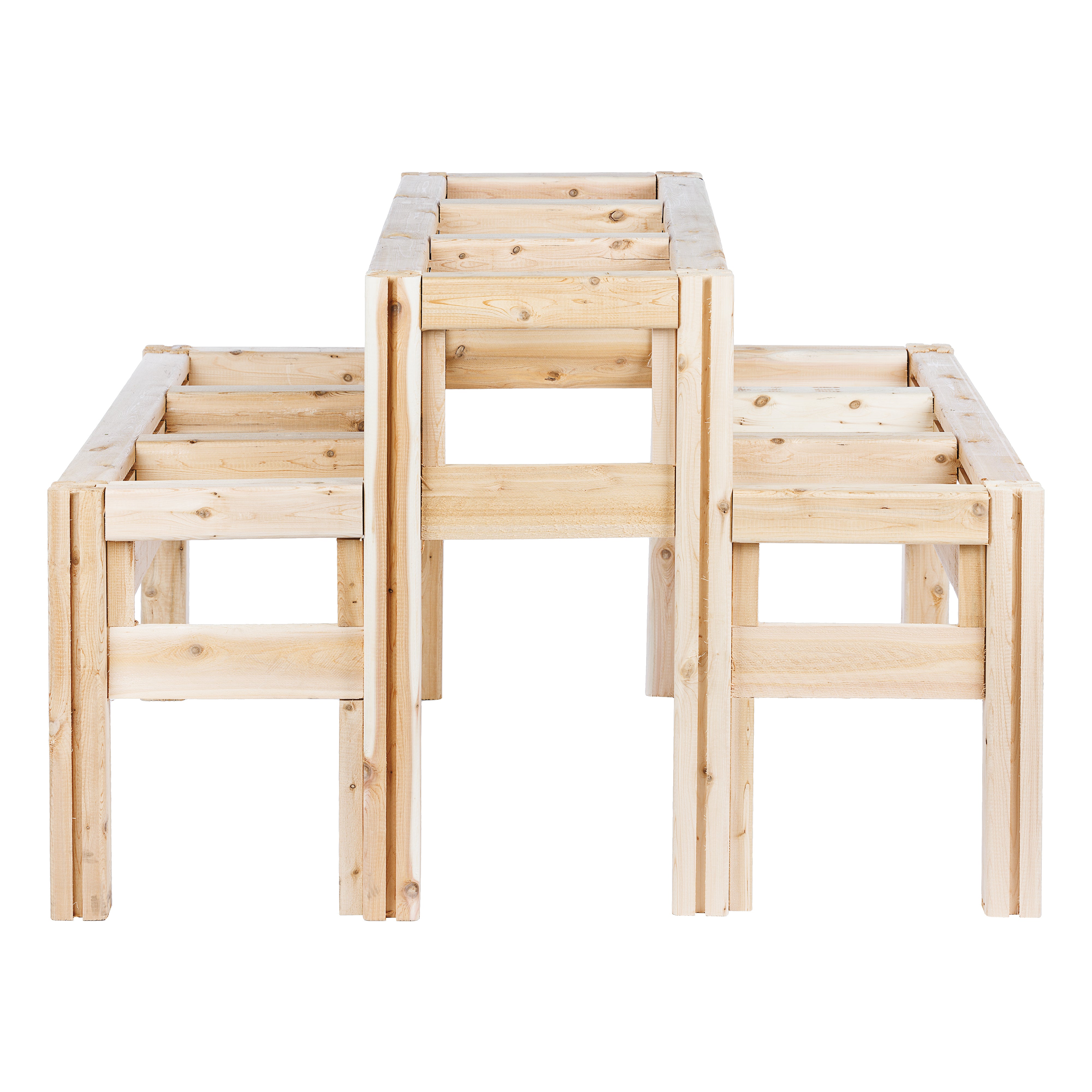 greenes-fence-two-tier-nine-bucket-elevated-cedar-wood-garden-frame-43x43x30-in- image 5