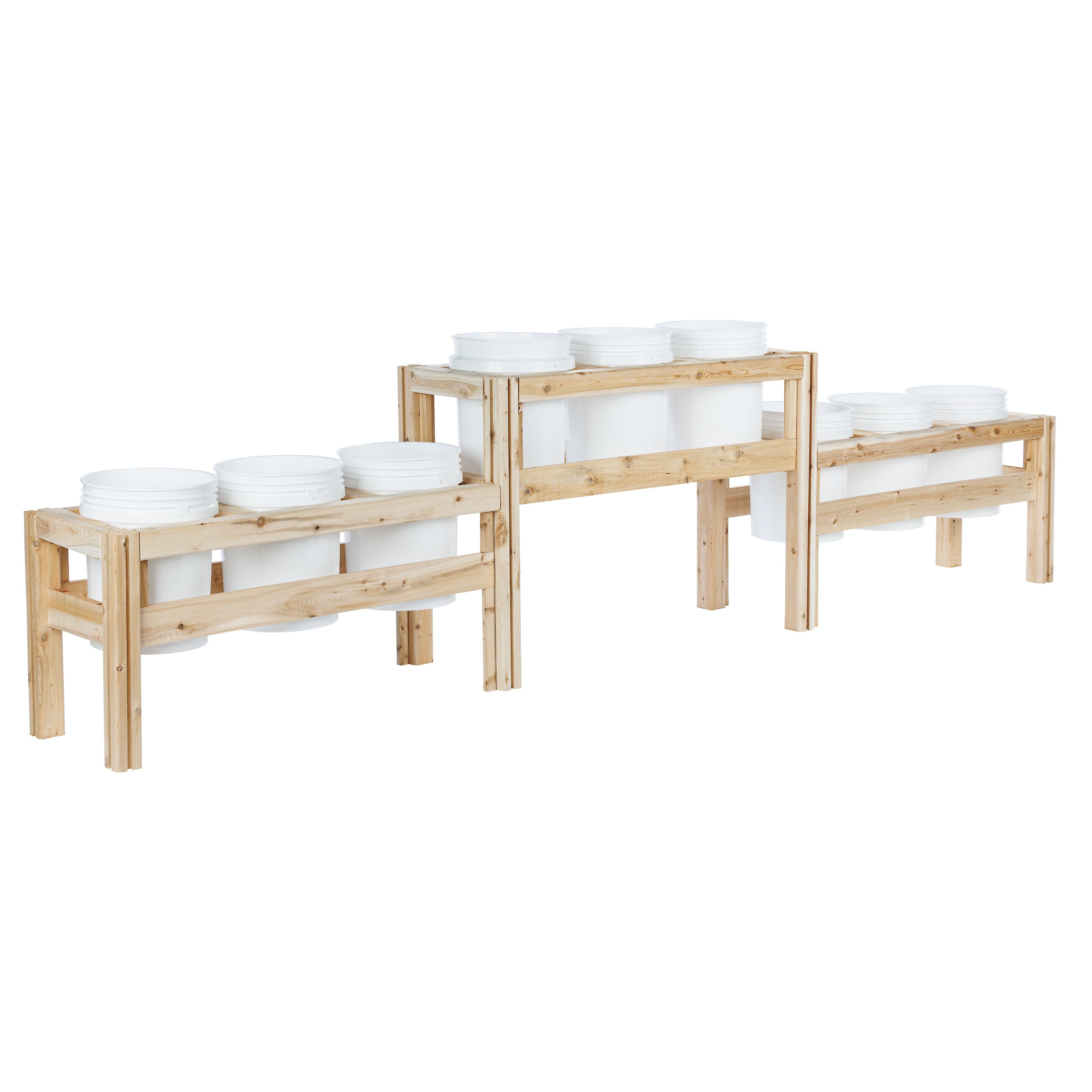 greenes-fence-two-tier-nine-bucket-elevated-cedar-wood-garden-frame-125-in-x-16- image 4