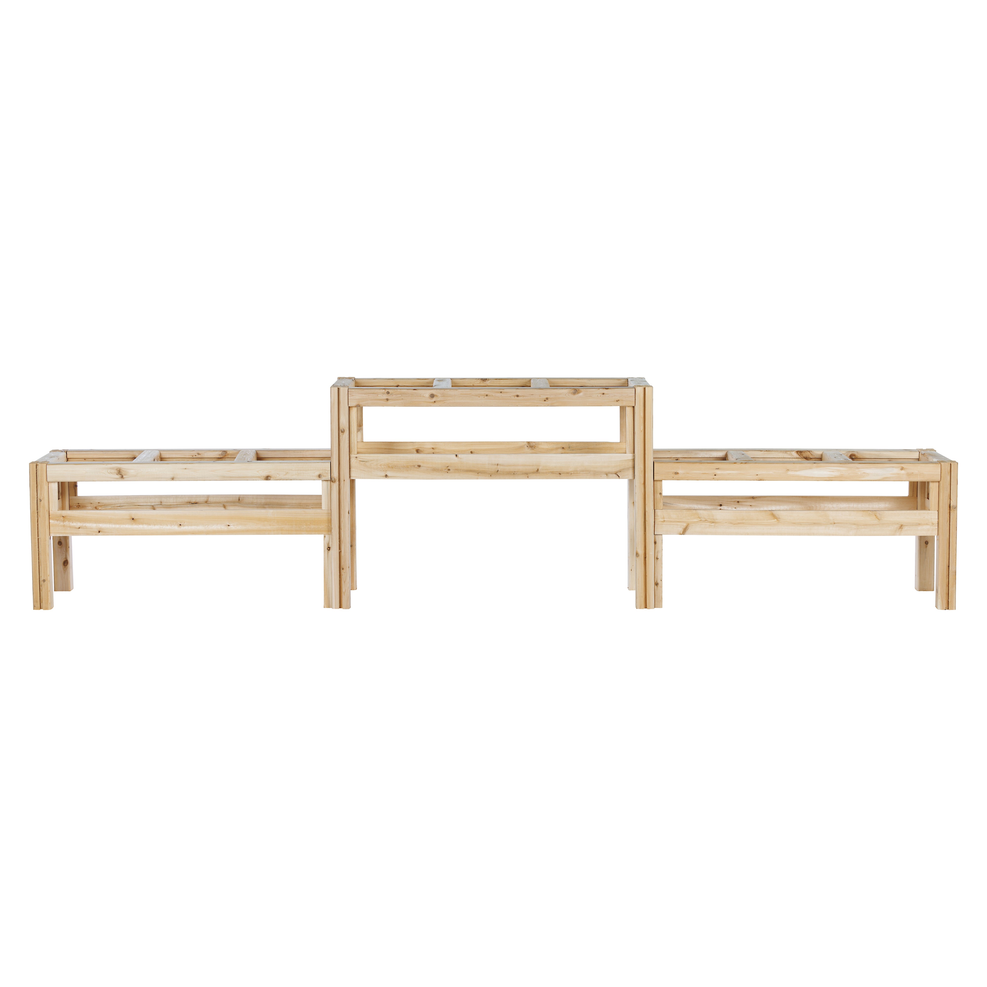 greenes-fence-two-tier-nine-bucket-elevated-cedar-wood-garden-frame-125-in-x-16- image 6