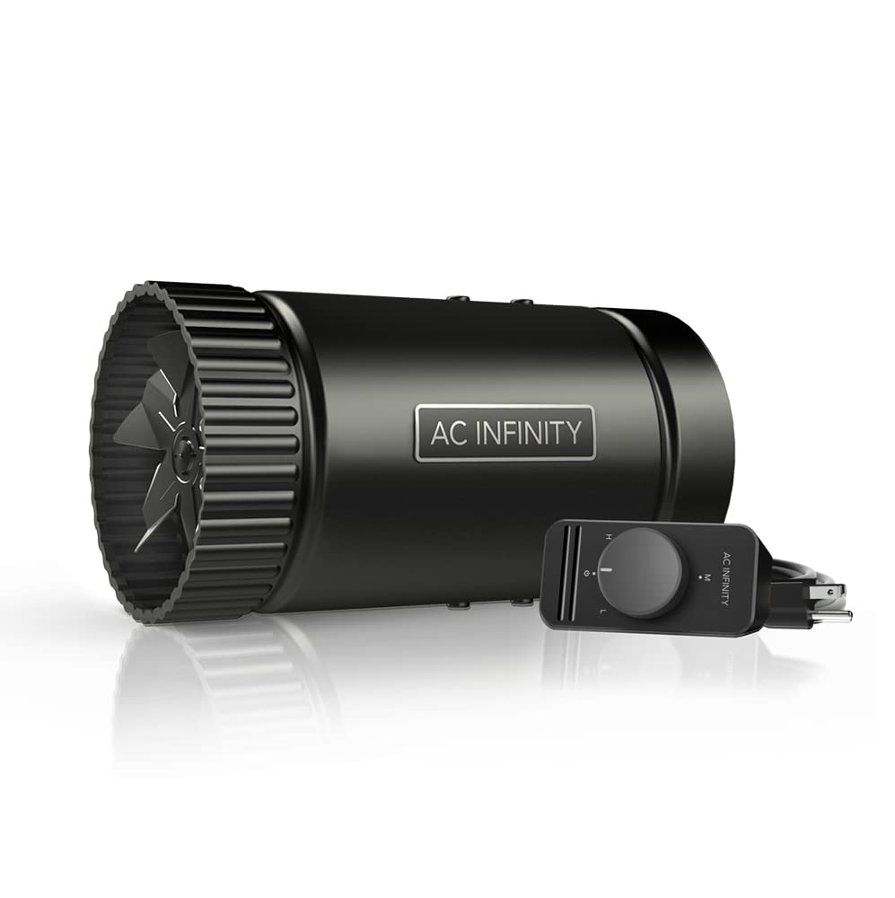 ac-infinity-raxial-s4-inline-booster-duct-fan-4-with-speed-controller image 1