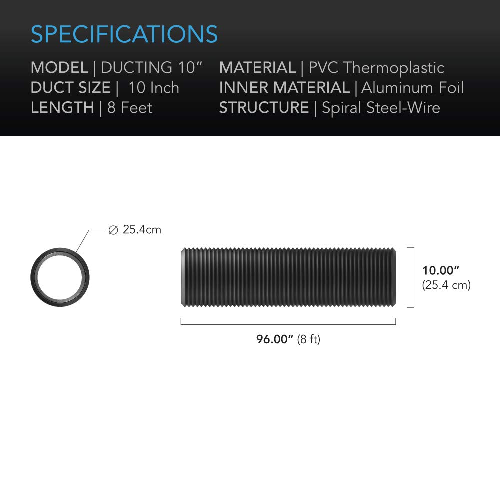 ac-infinity-flexible-10-inch-aluminum-ducting-8-feet-heavy-duty-four-layer-prote image 5