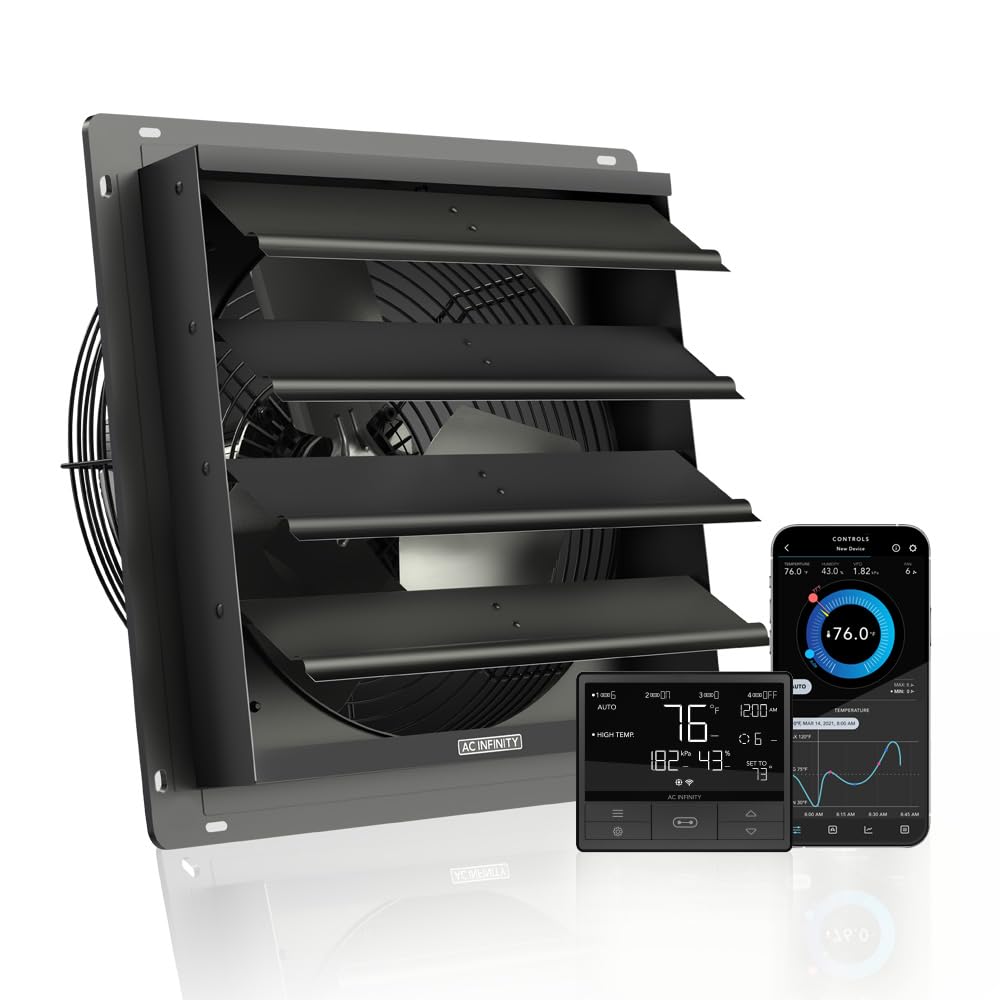 ac-infinity-airlift-t14-14-shutter-exhaust-fan-with-wifi-temperature-humidity-co image 1