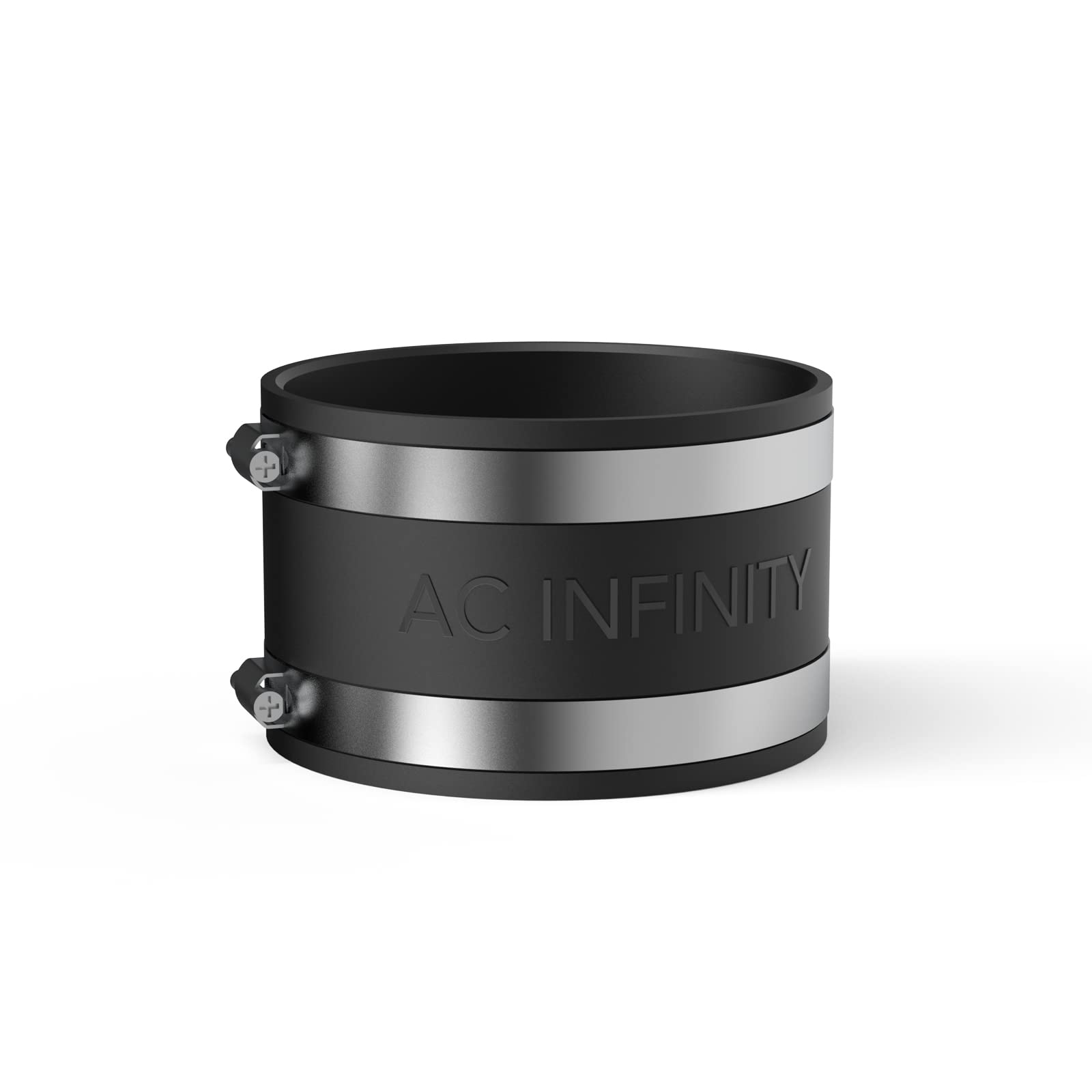 ac-infinity-noise-reduction-clamp-4-inch-duct-coupler-with-stainless-steel-clamp image 1