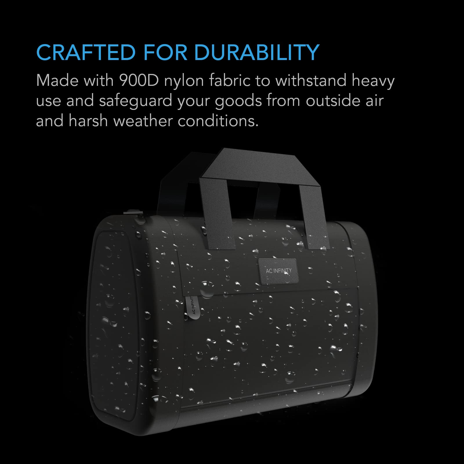 ac-infinity-stash-bag-nylon-lightweight-zipper-soft-handbag image 5