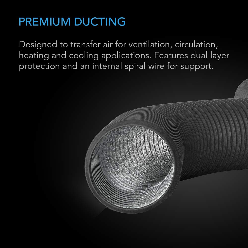 ac-infinity-flexible-10-inch-aluminum-ducting-8-feet-heavy-duty-four-layer-prote image 2