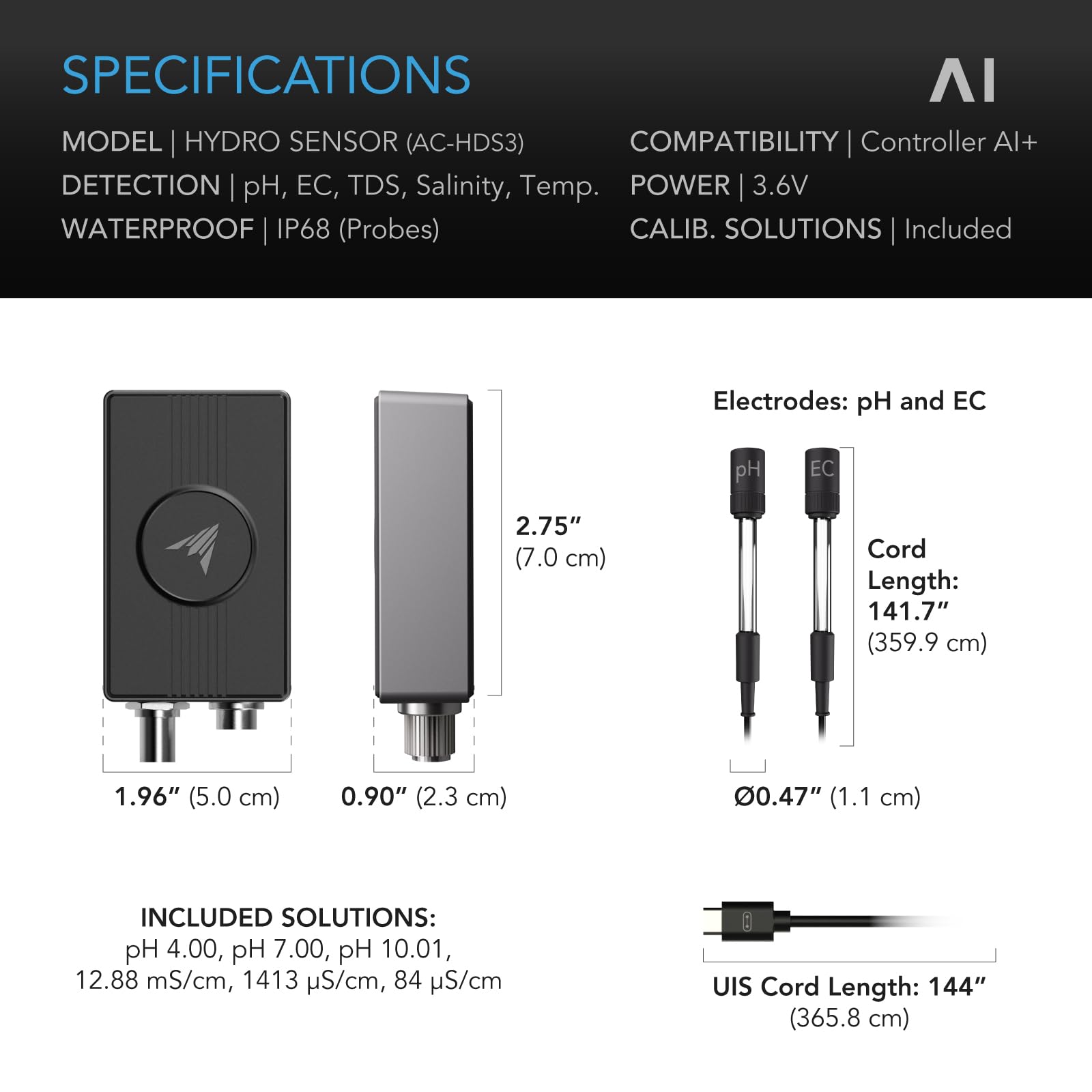 ac-infinity-hydro-sensor-for-controller-ai-ph-ec-tds-water-temperature-monitorin image 7