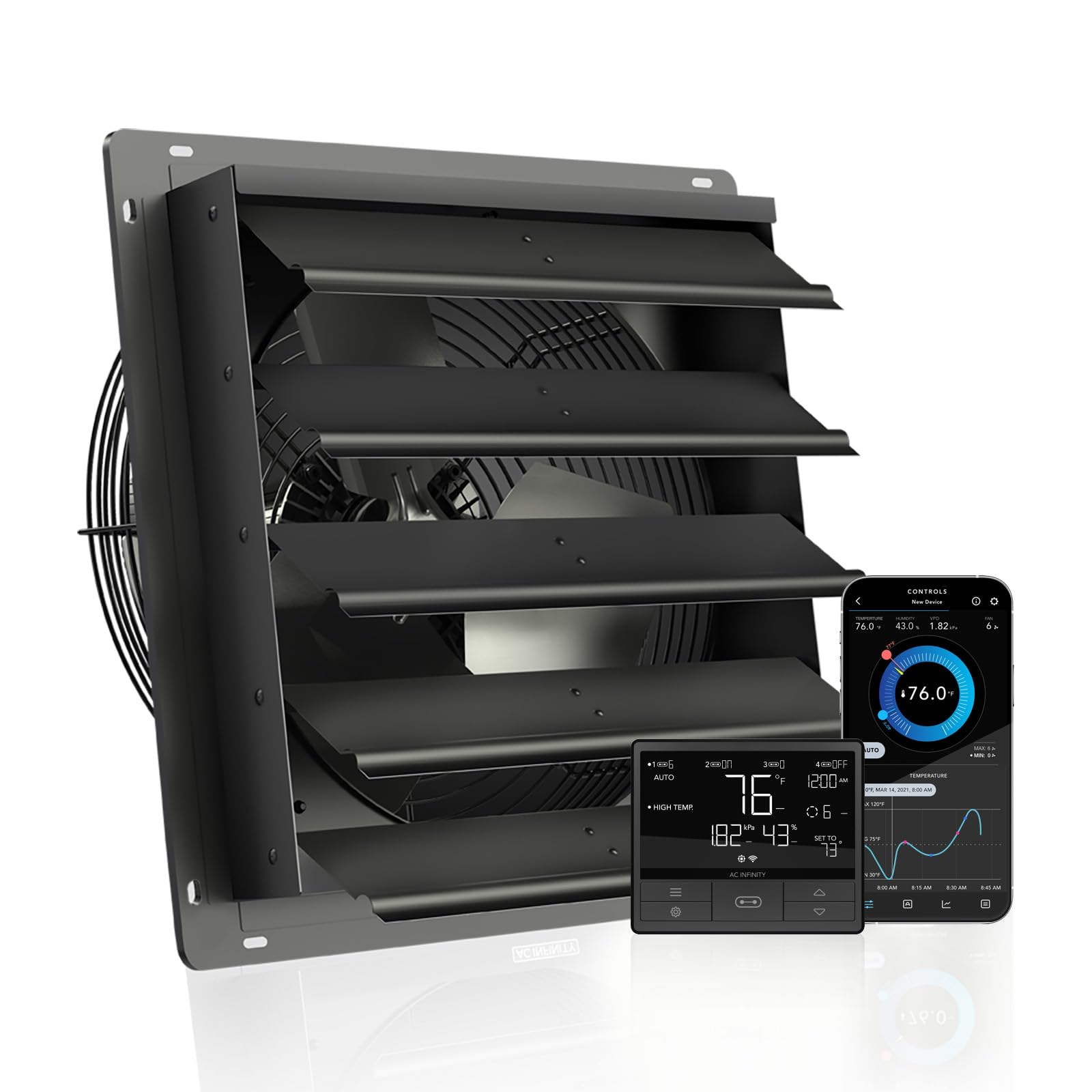 ac-infinity-airlift-t16-16-wifi-shutter-exhaust-fan-with-temperature-humidity-co image 1