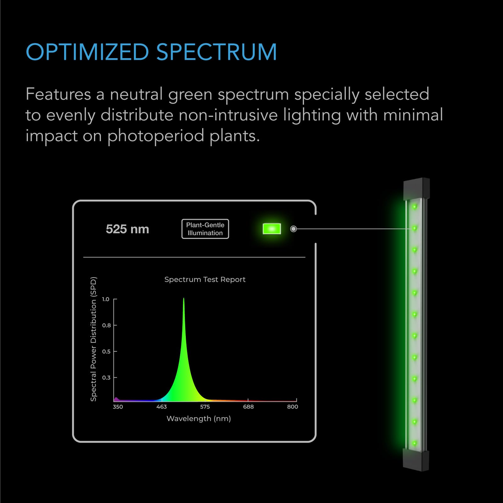 ac-infinity-ionbeam-green-16-plant-gentle-green-led-work-light-bar-with-timer-co image 4