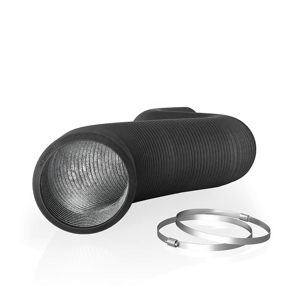ac-infinity-flexible-10-inch-aluminum-ducting-8-feet-heavy-duty-four-layer-prote image 1