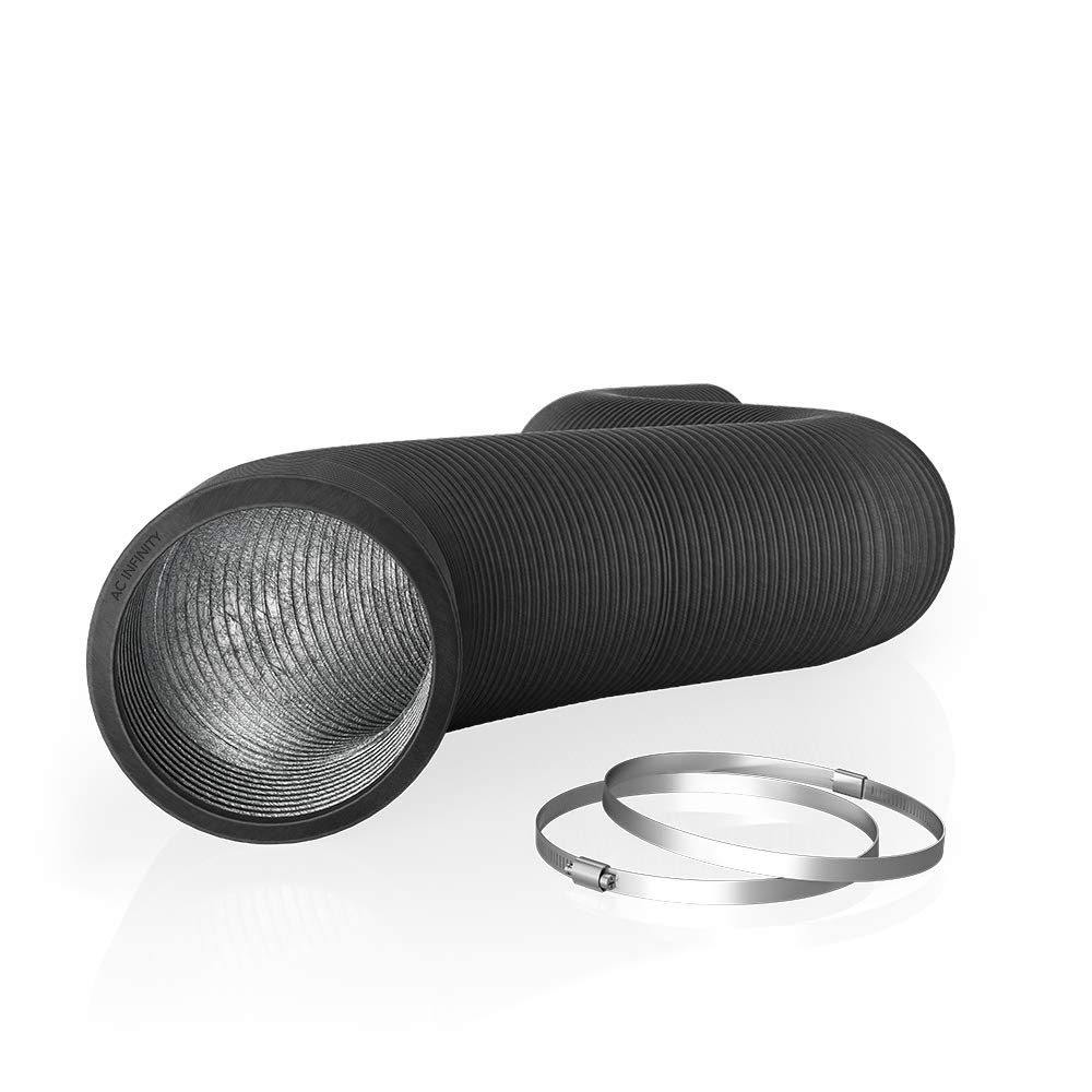 ac-infinity-flexible-10-inch-aluminum-ducting-25-feet-heavy-duty-four-layer-prot image 1