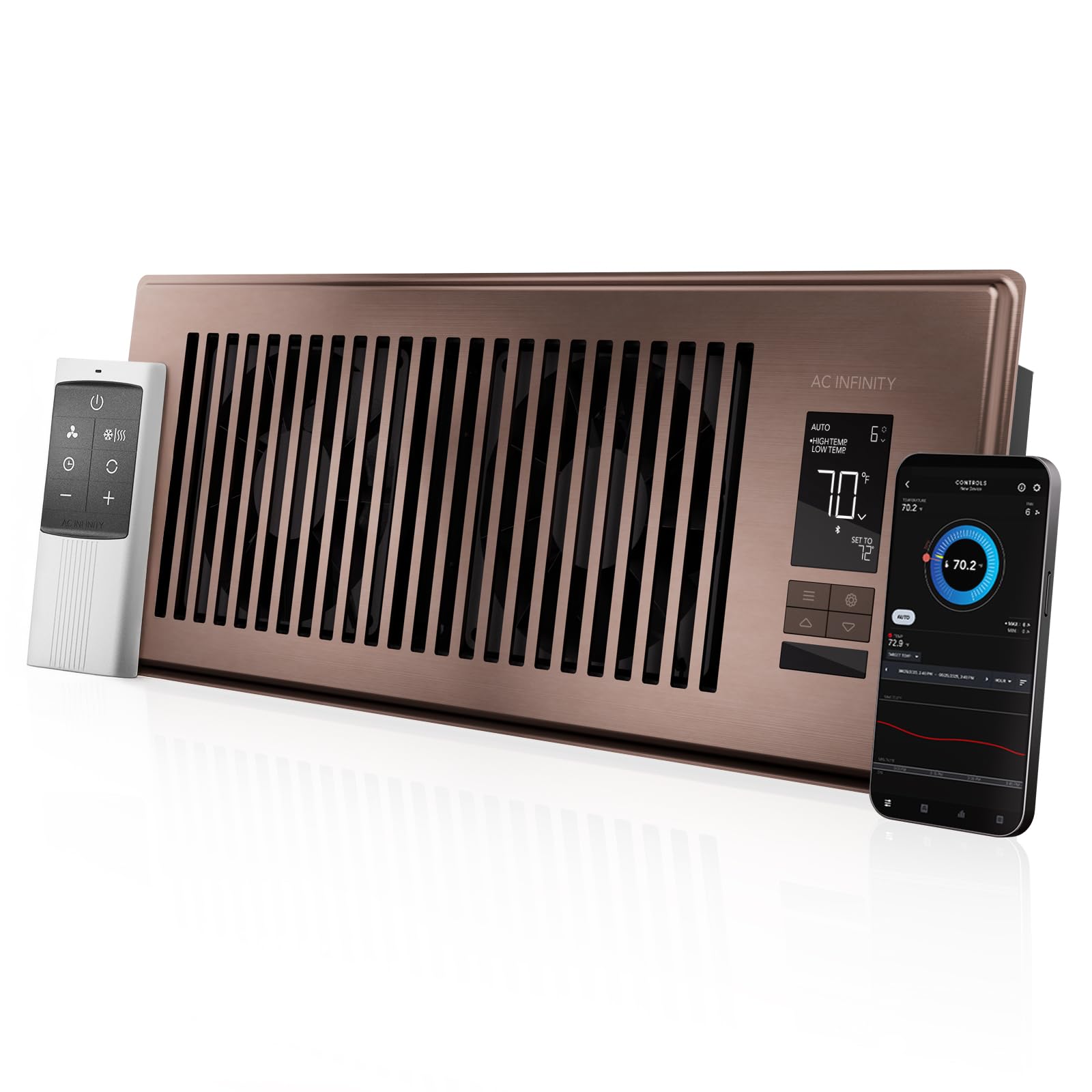 ac-infinity-airtap-t4-bronze-register-booster-fan-for-4-x-12-vents-with-thermost image 1