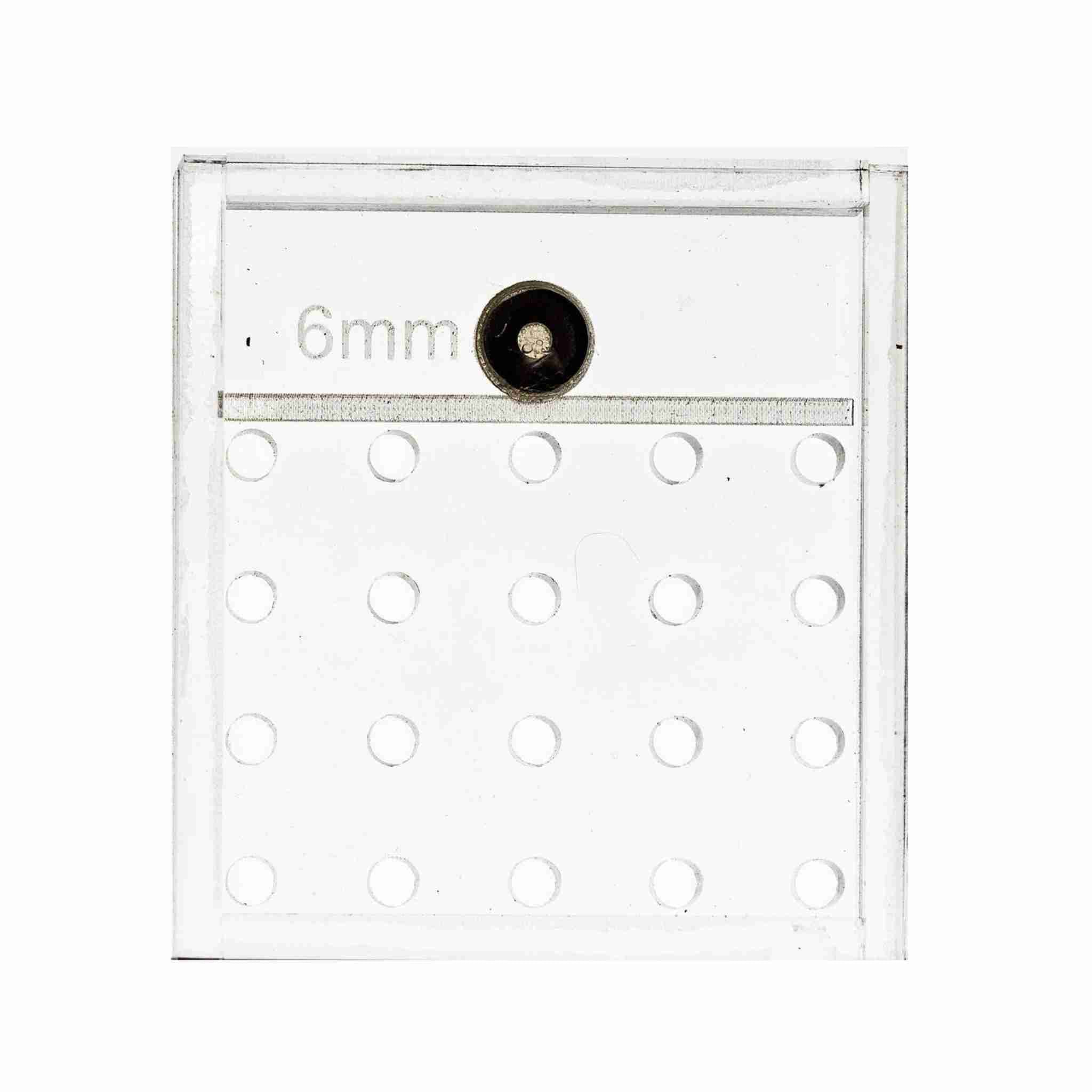 soil-block-drop-seeder-mini-20-complete-set-by-mindful-farmer-acrylic-precision image 5