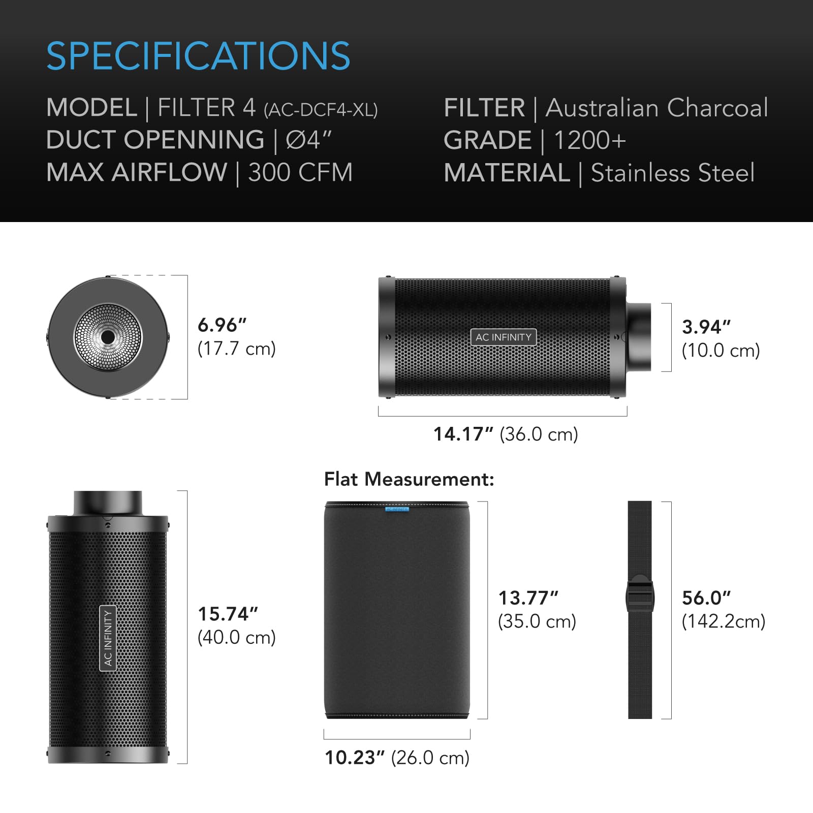 ac-infinity-air-carbon-filter-xl-4-with-premium-australian-virgin-charcoal image 6